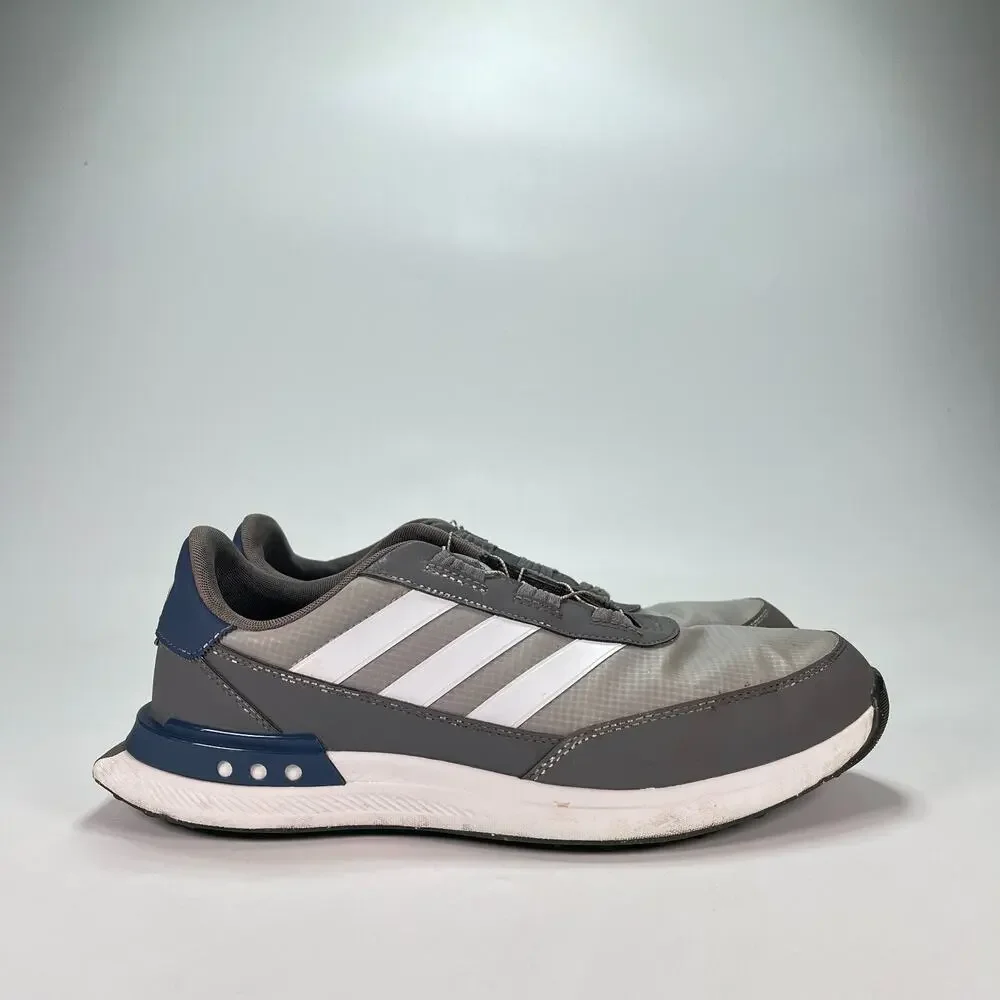 adidas S2G BOA 24 Grey White Blue Spikeless Golf Shoes IG0882 Men's Size 11.5